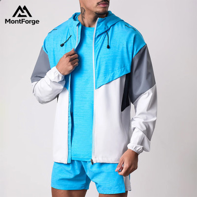 Men Lightweight Tracksuit manufacturer| Custom Color Block Activewear Supplier