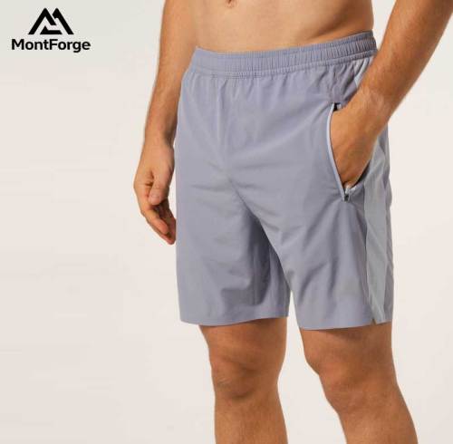 Custom OEM Men's Running Shorts with Zipper Pockets Sportswear Manufacturer