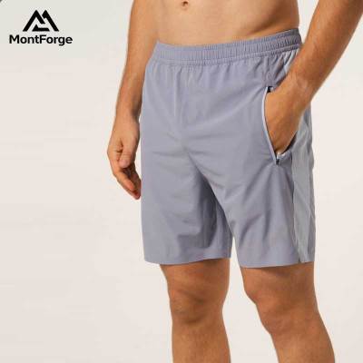 Custom OEM Men's Running Shorts with Zipper Pockets Sportswear Manufacturer