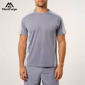 Custom Logo Raglan Sleeve Men's Athletic T-Shirt Activewear Supplier