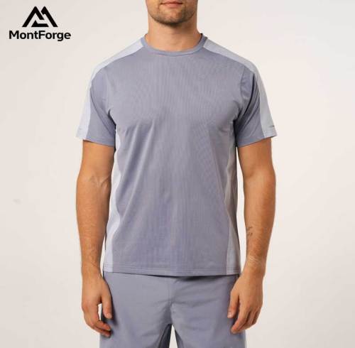 Custom Logo Raglan Sleeve Men's Athletic T-Shirt Activewear Supplier