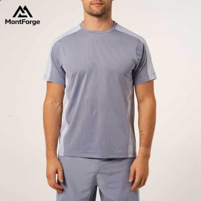 Custom Logo Raglan Sleeve Men's Athletic T-Shirt Activewear Supplier