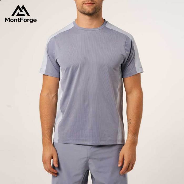 Custom Logo Raglan Sleeve Men's Athletic T-Shirt Activewear Supplier