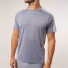 Custom Logo Raglan Sleeve Men's Athletic T-Shirt Activewear Supplier