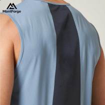 Custom OEM Men's Tank Top | Polyester Spandex Gym Tank Top Supplier | Color Block Training Tank Top Factory