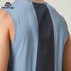 Custom OEM Men's Tank Top | Polyester Spandex Gym Tank Top | Color Block Training Tank Top Factory