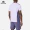 Wholesale Breathable Men's T Shirts Manufacturer | Men's Color-Block Athletic Gym Tee Supplier