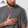 Wholesale Blank Men's Premium Cotton T-Shirt for Private Label Bulk | High Quality Minimalist Men's Casual Athletic Tee Supplier