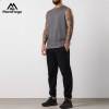 Custom Logo Minimalist Plain Sleeveless T-Shirt Men's Activewear Supplier | Wholesale Blank Men's Cotton Muscle Tee Sleeveless Shirt Bulk