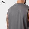 Custom Logo Minimalist Plain Sleeveless T-Shirt Men's Activewear Supplier | Wholesale Blank Men's Cotton Muscle Tee Sleeveless Shirt Bulk