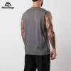 Custom Logo Minimalist Plain Sleeveless T-Shirt Men's Activewear Supplier | Wholesale Blank Men's Cotton Muscle Tee Sleeveless Shirt Bulk