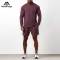 Wholesale Custom Men's 1/4 Zip Muscle Long Sleeve Shirt | Men's Gym Quarter Zip Shirts Supplier