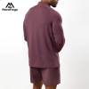 Wholesale Custom Men's 1/4 Zip Running Long Sleeve Shirt | Polyester Spandex Gym Slim Fit Muscle Shirts | Men's Gym Quarter Zip Wear Supplier