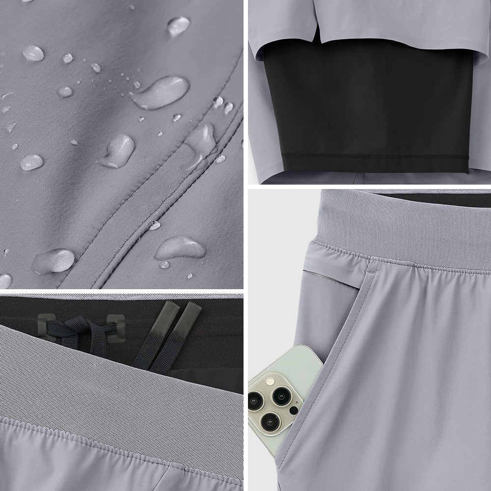Custom Men's Moisture Wicking Shorts
