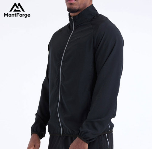 Men's Lightweight Windbreaker Jacket supplier | Slim Fit Athletic Gym Jacket Manufacturer