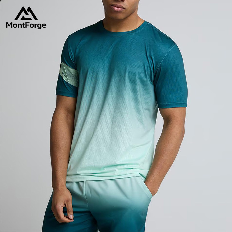 Breathable Polyester Printed T-shirt