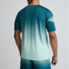 Breathable Polyester Printed T-shirt Wholesale Sportswear Manufacturer | Short Sleeve Crew Neck T-shirt For Men