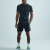 Factory Direct Men's Quick Dry Running Set | Custom Contrast Piping Gym Wear Manufacturer