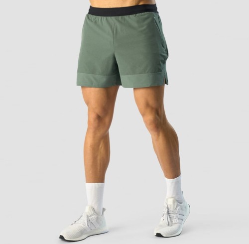 Custom Nylon Spandex Running Shorts For Men | High Quality Gym Wear Manufacturer