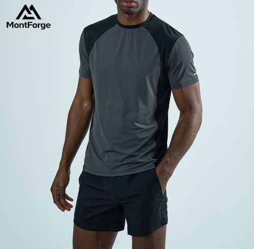 Private Label Gym T-Shirt and Shorts Set | Wholesale High-Performance Activewear Clothing Supplier