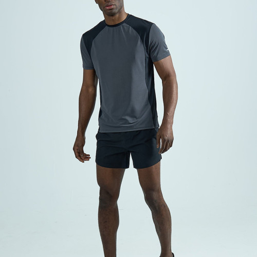 Private Label Gym T-Shirt and Shorts Set | Wholesale High-Performance Activewear Clothing Supplier