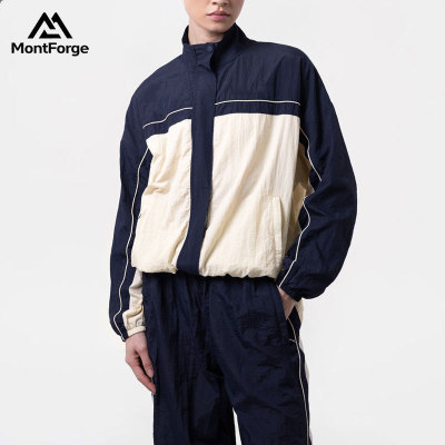Men Lightweight nylon Jacket supplier | Stand collar athletic Jacket Vendor