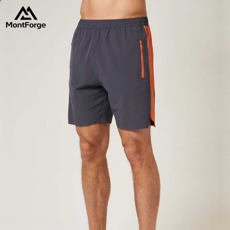 Reflective Elastic Waist Shorts