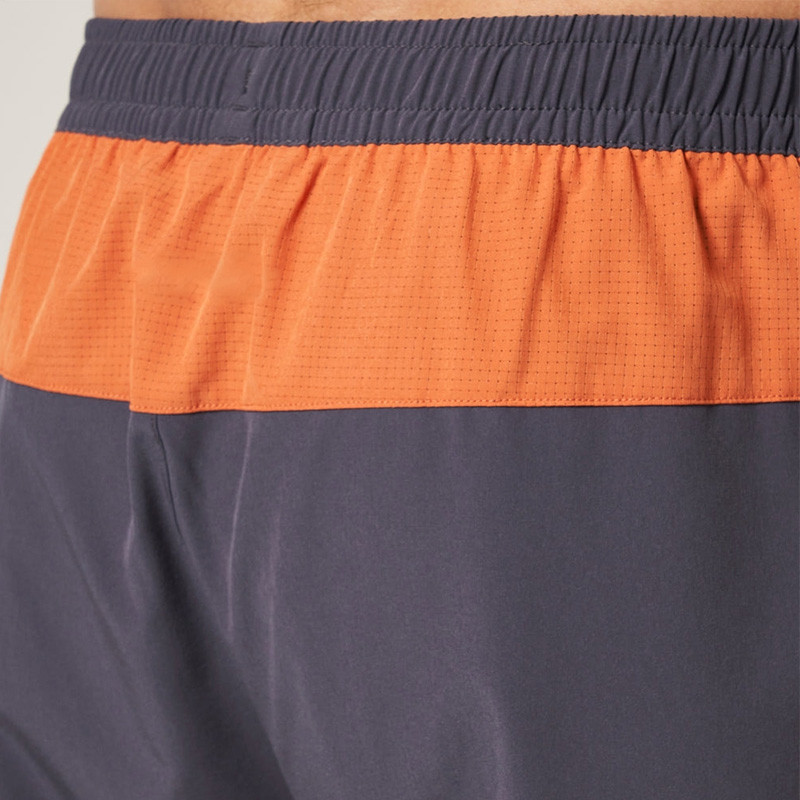 Reflective Elastic Waist Shorts