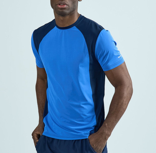 Private Label Color-Block Running Set | Custom Reflective Sportswear Clothing Supplier
