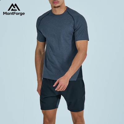 Factory Direct Men's Space-Dye Training Suit | Bulk Flatlock Stitching Activewear Manufacturer