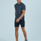 Factory Direct Men's Space-Dye Training Suit | Bulk Flatlock Stitching Activewear Manufacturer