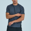 Factory Direct Men's Space-Dye Training Suit | Bulk Flatlock Stitching Activewear Manufacturer