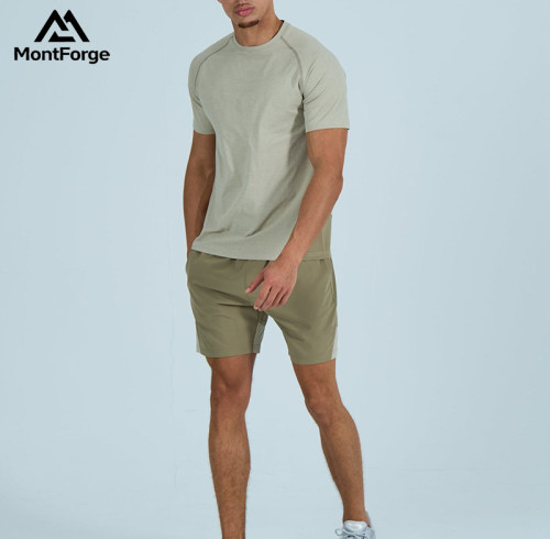 Custom Moisture-Wicking Athletic Wear for Men | Private Label Two-Piece Tracksuit Vendor