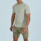 Custom Moisture-Wicking Athletic Wear for Men | Private Label Two-Piece Tracksuit Vendor