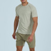 Custom Moisture-Wicking Athletic Wear for Men | Private Label Two-Piece Tracksuit Vendor