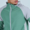 Private Label Hooded Windbreaker Jacket | Custom Color-Block Tracksuit Clothing Supplier