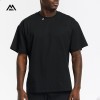 Custom-Engineered Men's Oversized Training Tee | Heavyweight Dropped-Shoulder Gym Top Sourcing for Apparel Brands