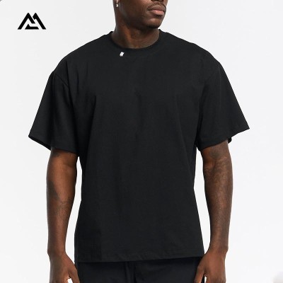 Custom-Engineered Men's Oversized Training Tee | Heavyweight Dropped-Shoulder Gym Top Sourcing for Apparel Brands