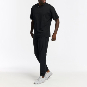 Custom-Engineered Men's Oversized Training Tee | Heavyweight Dropped-Shoulder Gym Top Sourcing for Apparel Brands
