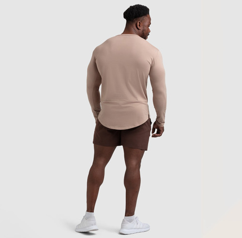 Technical Private Labeling Slim-Fit Gym Shirt Manufacturer | Minimalist Blank Training Gear Bulk Supply