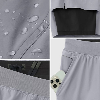 Custom Men's Moisture Wicking Shorts | Breathable Workout Shorts Factory