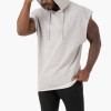 Custom Men's Sleeveless Hoodie | Sleeveless Workout Hoodie Factory