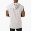 Custom Men's Sleeveless Hoodie | Sleeveless Workout Hoodie Factory