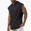 Custom Men's Sleeveless Hoodie | Sleeveless Workout Hoodie Factory