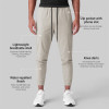Custom Men's Lightweight Gym Joggers | Men's Woven Athletic Pants Factory