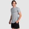 Custom Mens Athleisure Gym T Shirt | Curved Drop Hem Urban Jogging Sportswear OEM