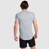 Custom Mens Athleisure Gym T Shirt | Curved Drop Hem Urban Jogging Sportswear OEM