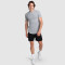 Custom Mens Athleisure Gym T Shirt | Curved Drop Hem Urban Jogging Sportswear OEM