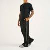Custom Mens Athleisure Gym T Shirt | Curved Drop Hem Urban Jogging Sportswear OEM