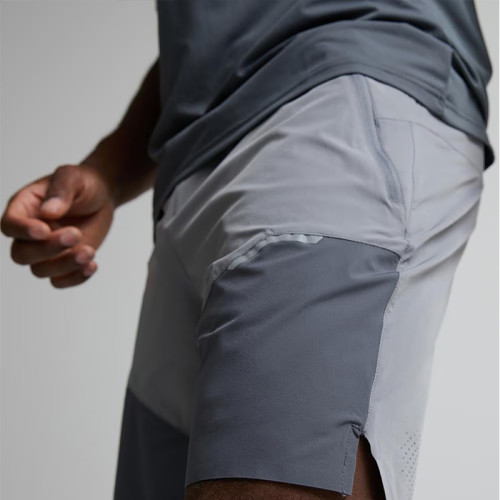 Training Polyester Shorts Manufacturer | Men Elastic Waist Custom Logo Woven Shorts